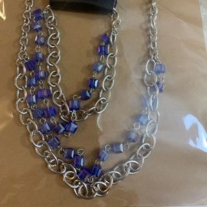 Necklace, earrings and bracelet set